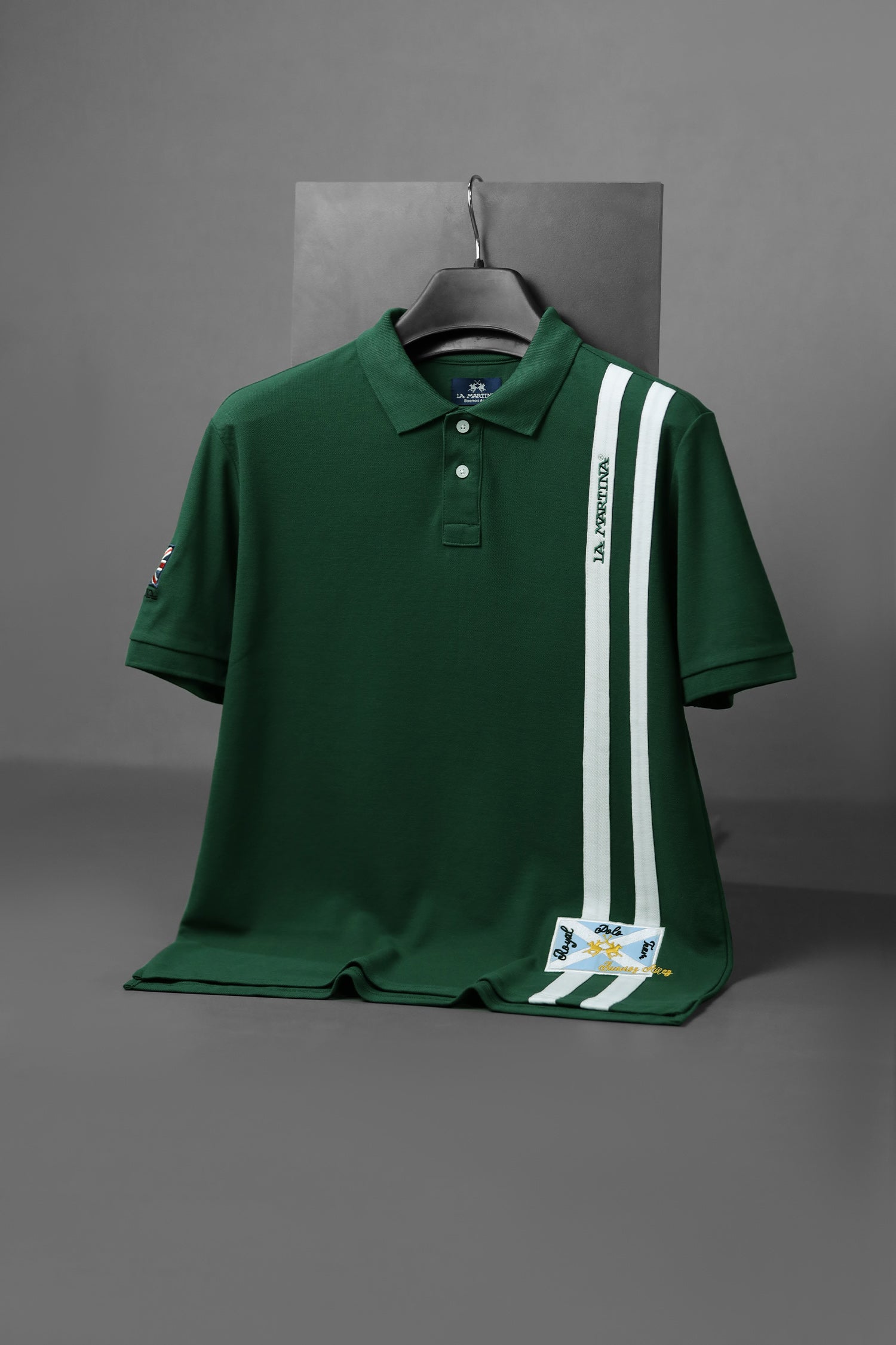 PreviousNext 30% off LA Mrtin Side Striped Style Men's Polo Shirt