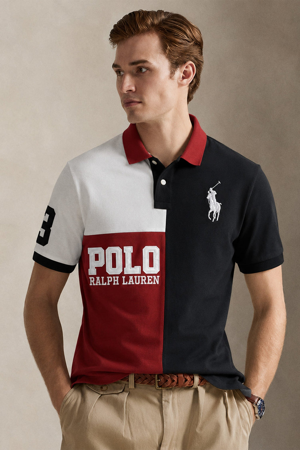 Previous Next  Skip to product information PreviousNext 30% off Plo Rph Classic Fit Multi-Colour Men's Polo Shirt