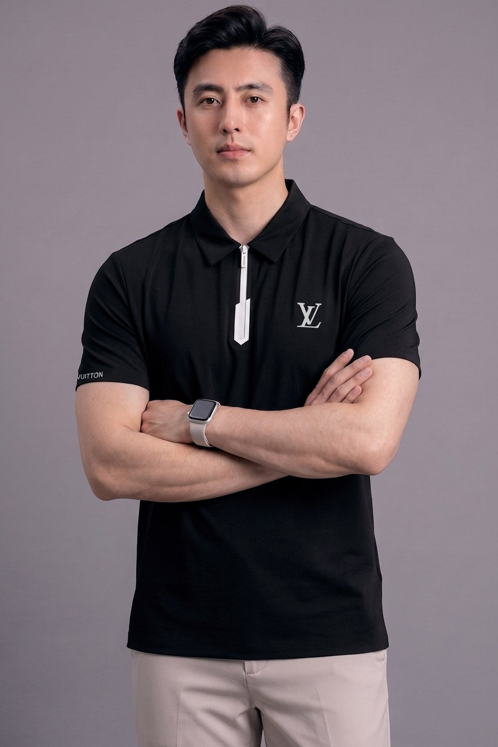 PreviousNext 30% off LV High-End Tech Activewear Imp Dry-Fit Polo
