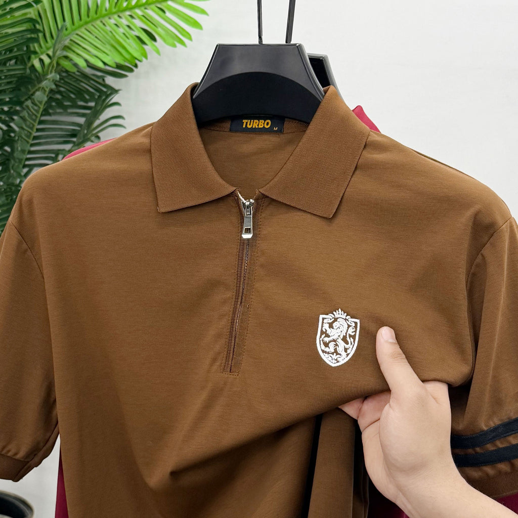 Previous Next  Skip to product information PreviousNext 30% off Men's Signature Seam Polo T-Shirt
