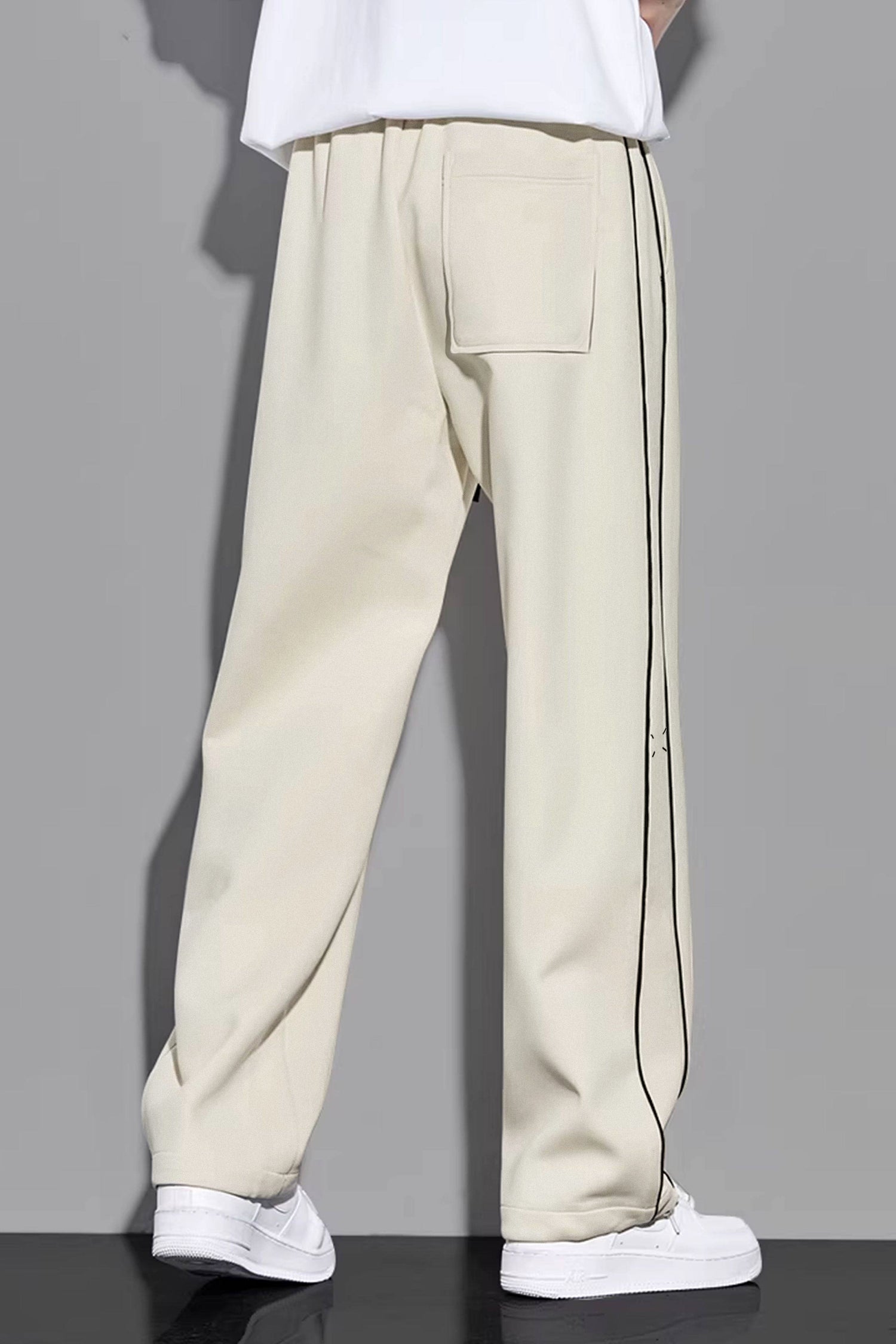 Piping Detailing Loose Bottom Trouser