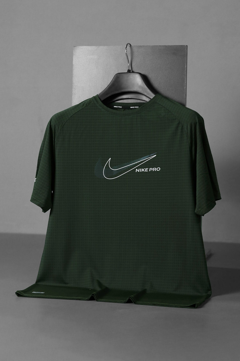 Nke Pro Honey Comb Textured Imp Dry-Fit Tee