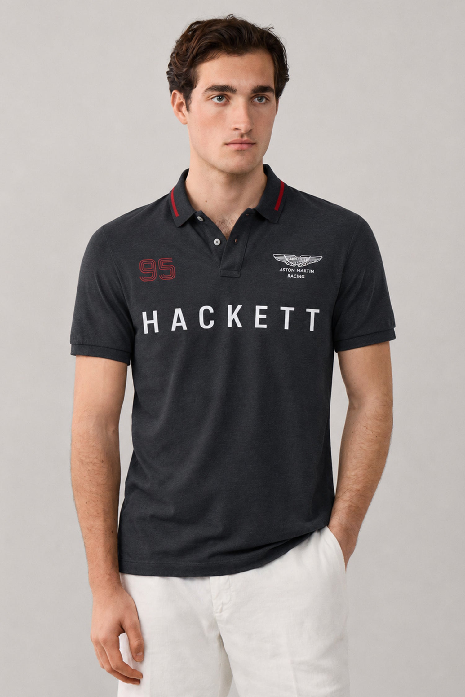 Hcket x Aston Martin Racing Addition Men's Polo Shirt