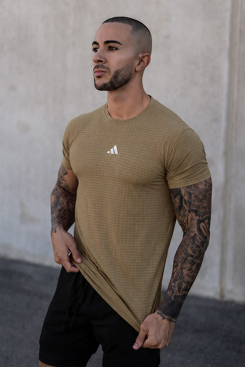 Adds Power 3-Stripes Training Imp Dry-Fit Tee
