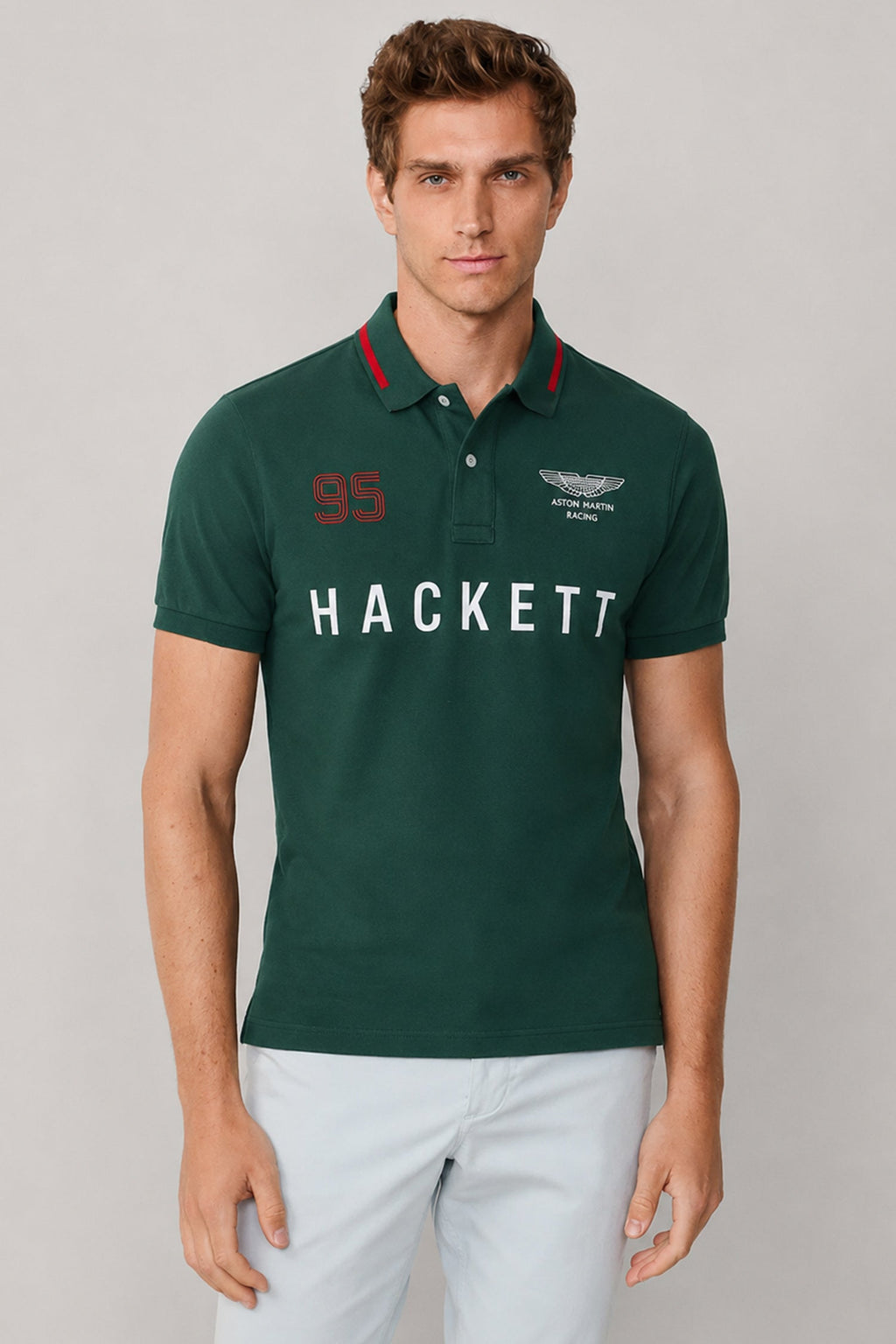 Hcket x Aston Martin Racing Addition Men's Polo Shirt
