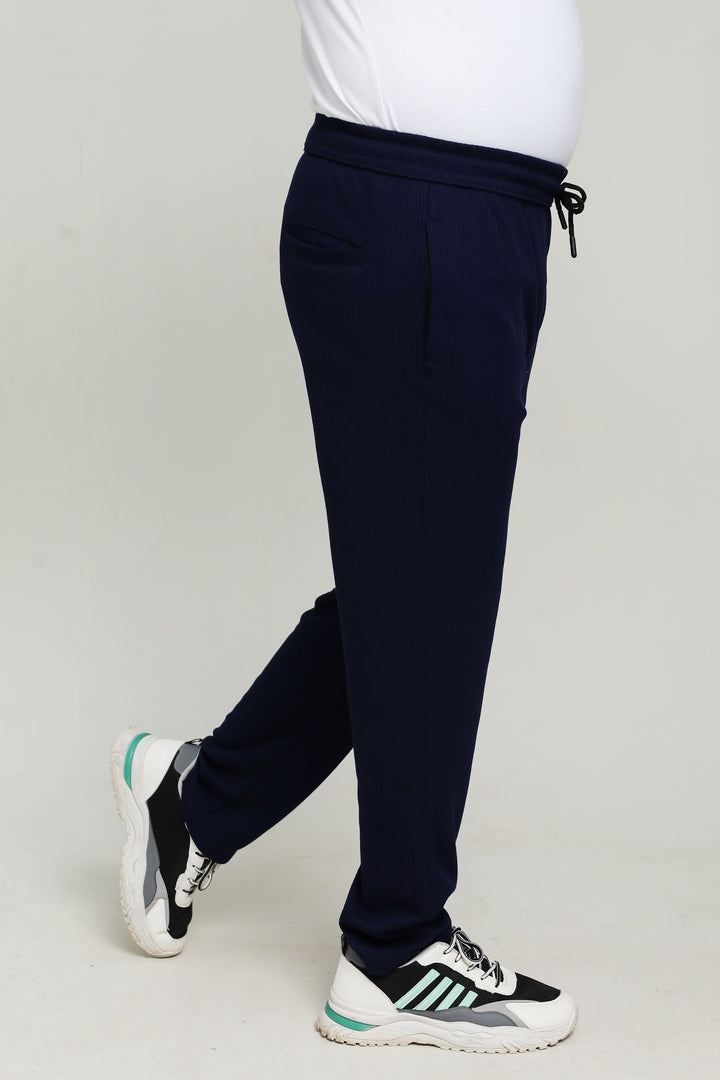 Button & Threads Men's Jet Jacquard Trousers