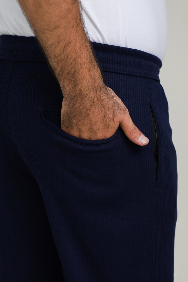 Button & Threads Men's Jet Jacquard Trousers