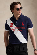 Plo Rph Lren Prominent Diagonal Stripe Men's Polo Shirt