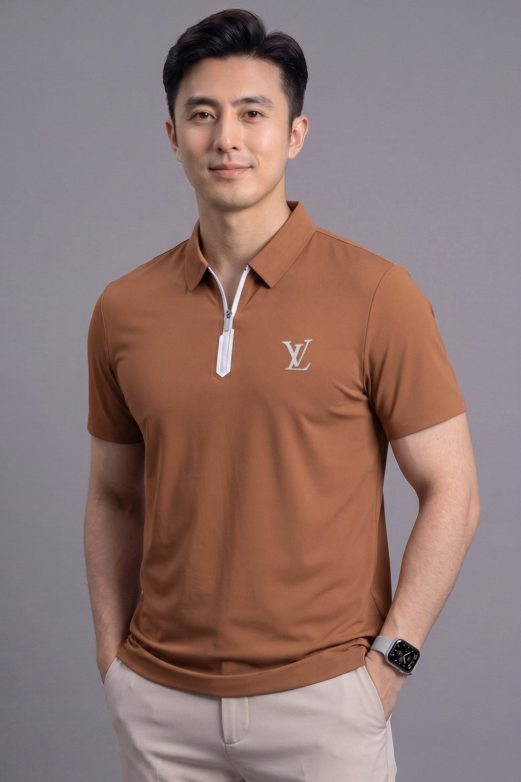 PreviousNext 30% off LV High-End Tech Activewear Imp Dry-Fit Polo