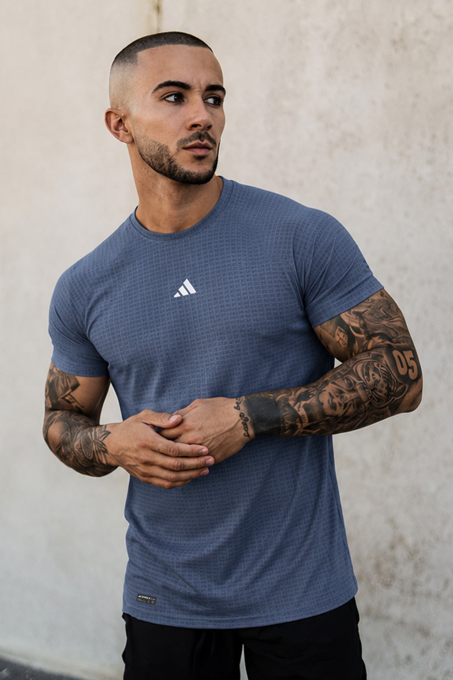 Adds Power 3-Stripes Training Imp Dry-Fit Tee