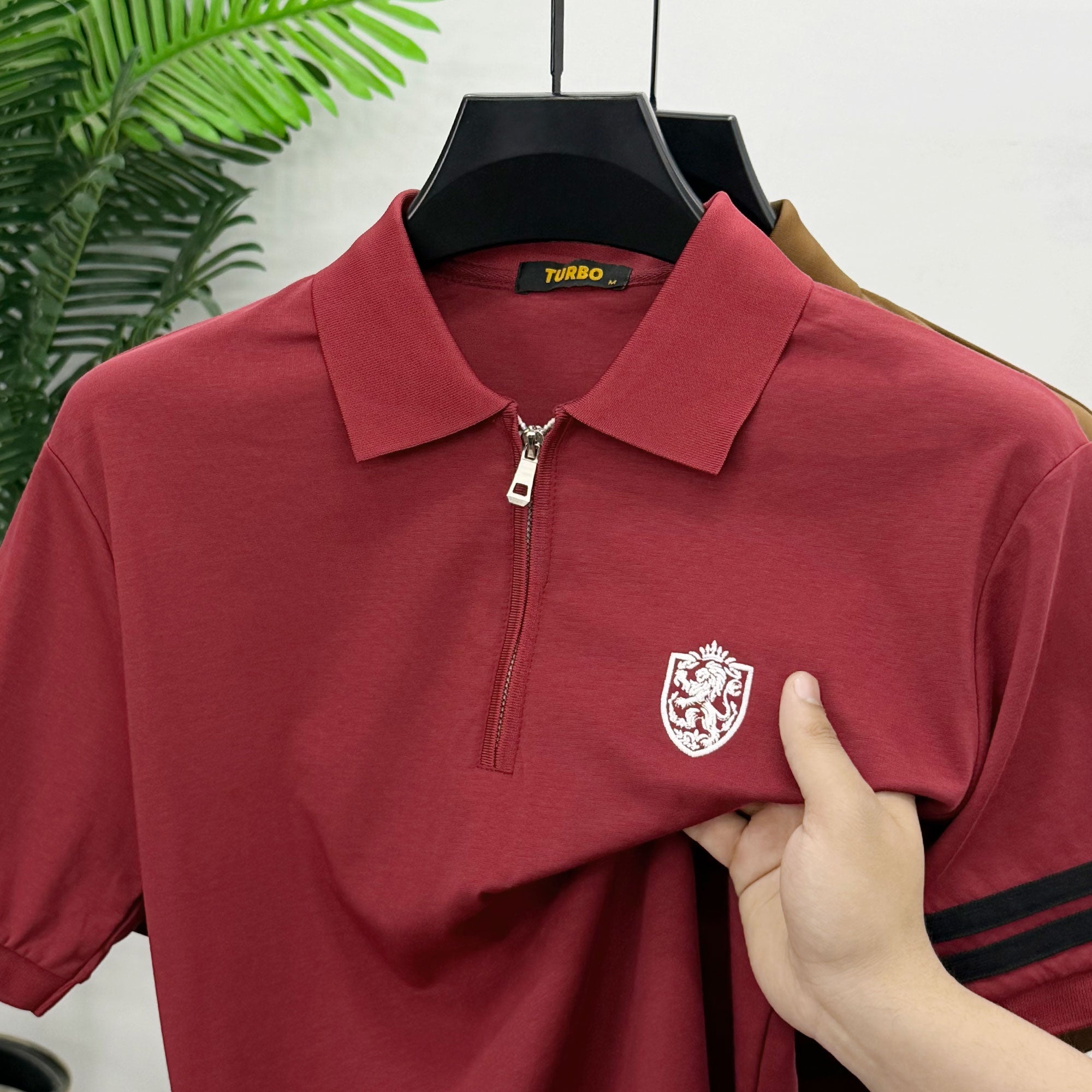 Previous Next  Skip to product information PreviousNext 30% off Men's Signature Seam Polo T-Shirt