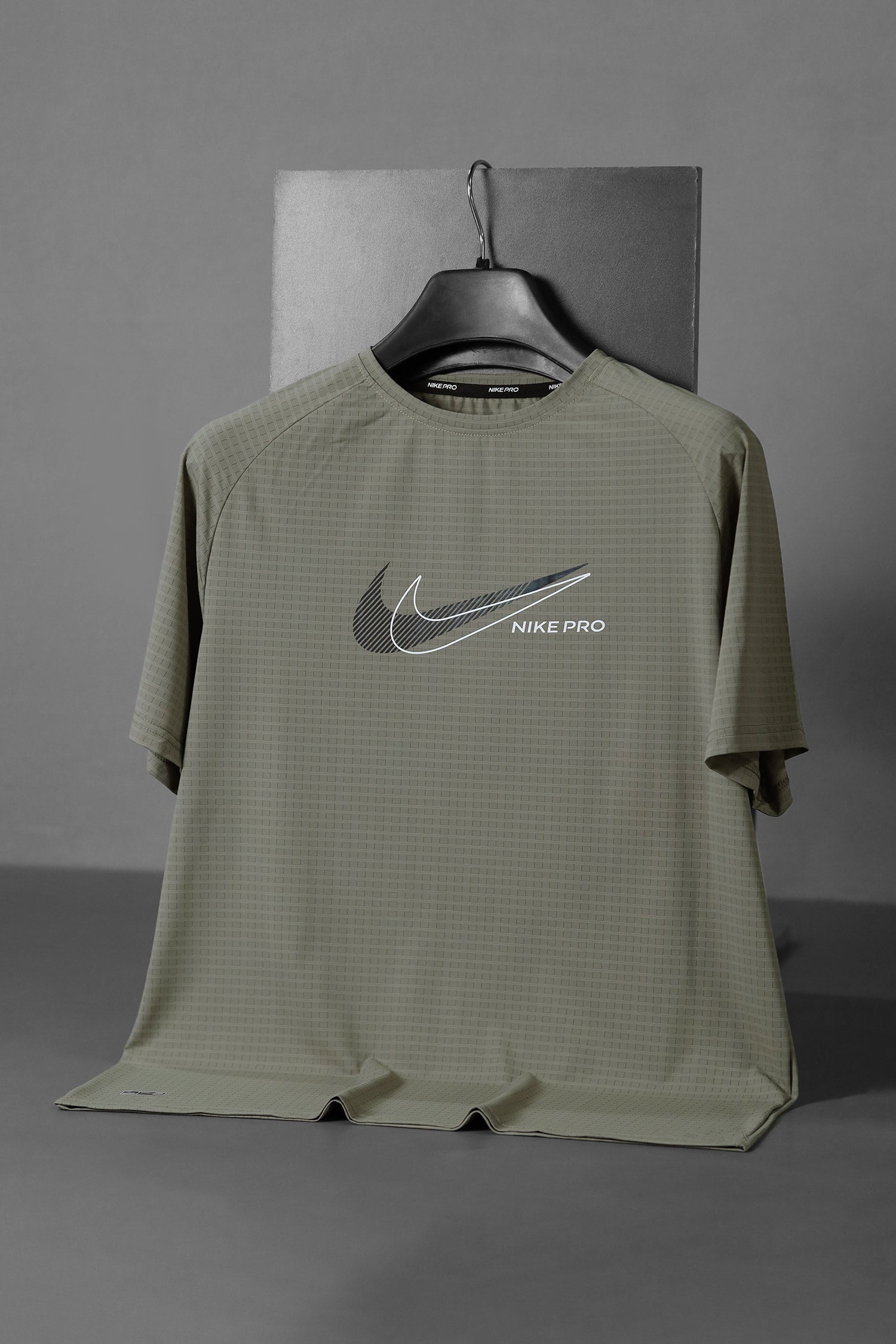 Nke Pro Honey Comb Textured Imp Dry-Fit Tee