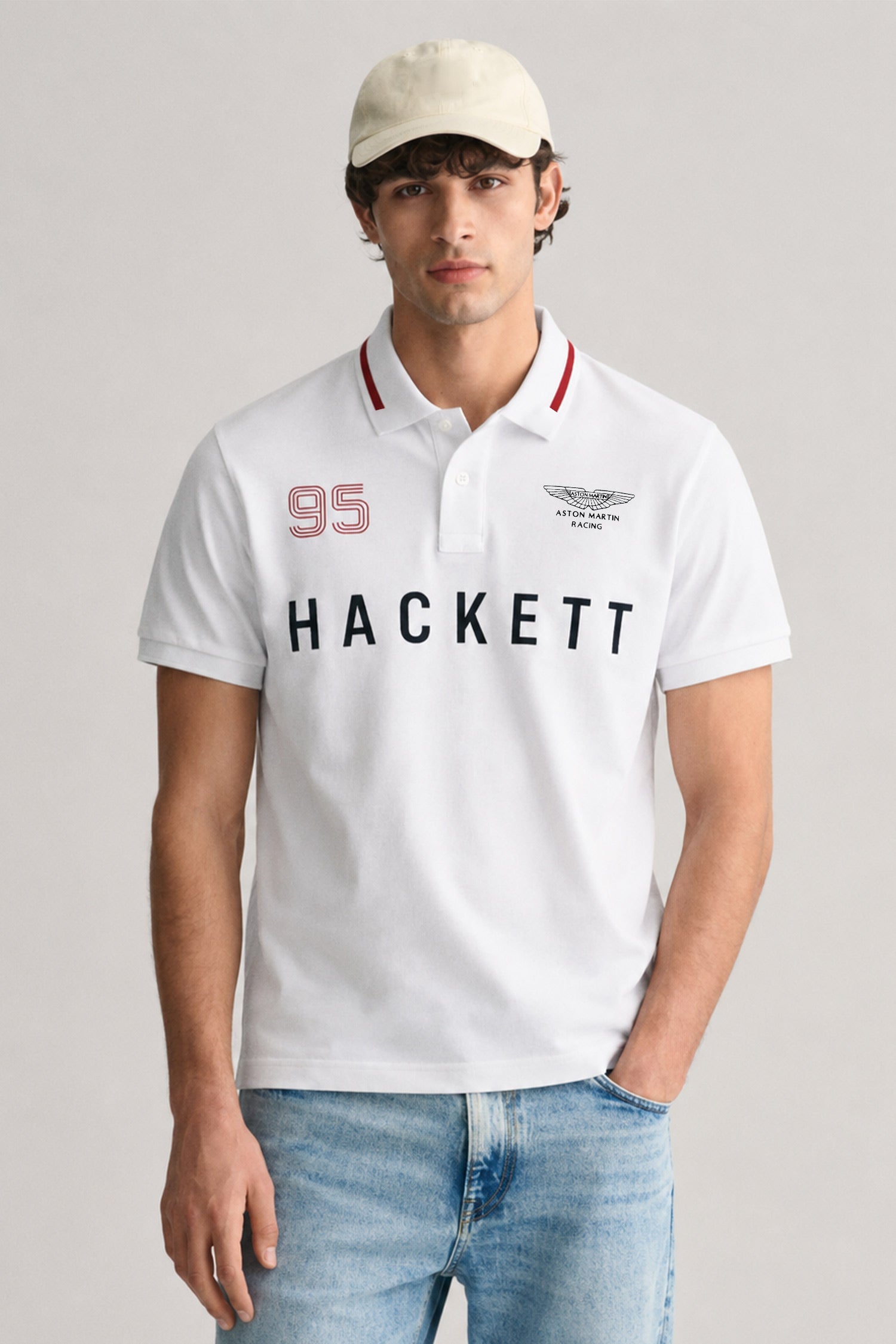 Hcket x Aston Martin Racing Addition Men's Polo Shirt