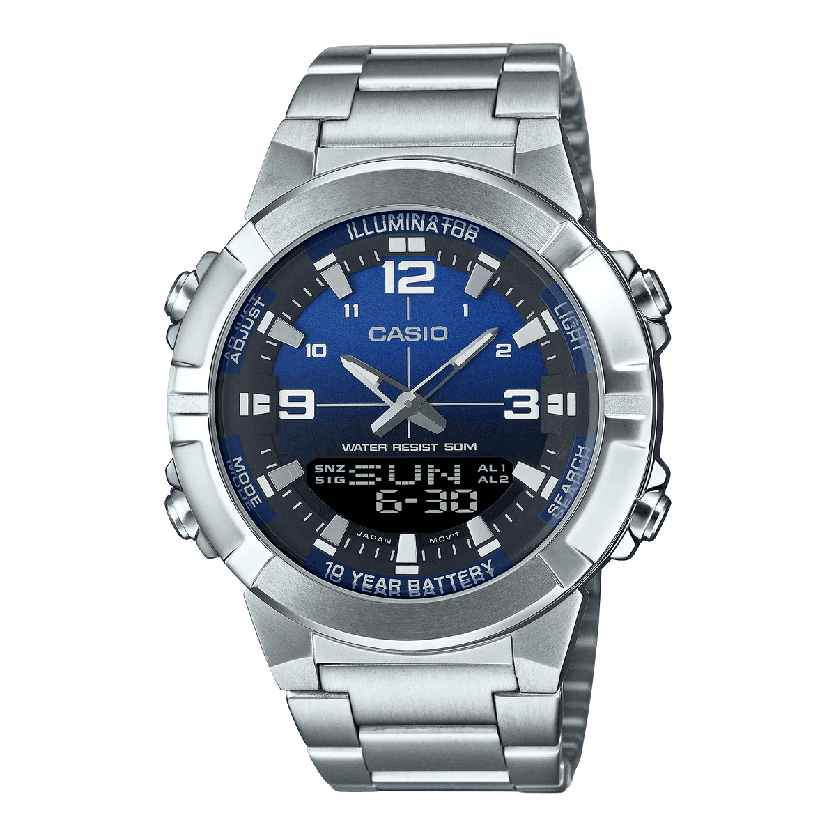 Digital World Time Men's Watch |