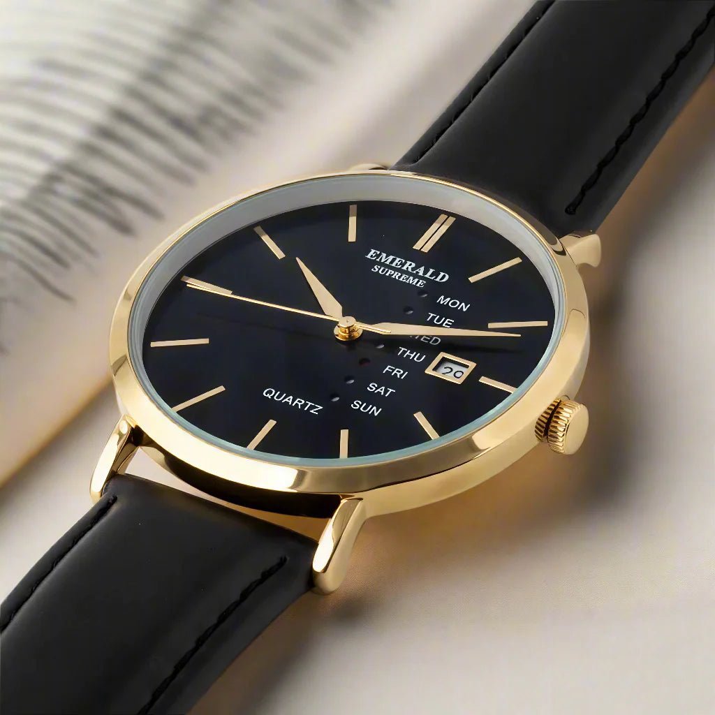 Premium black and gold GAMMA WATCH