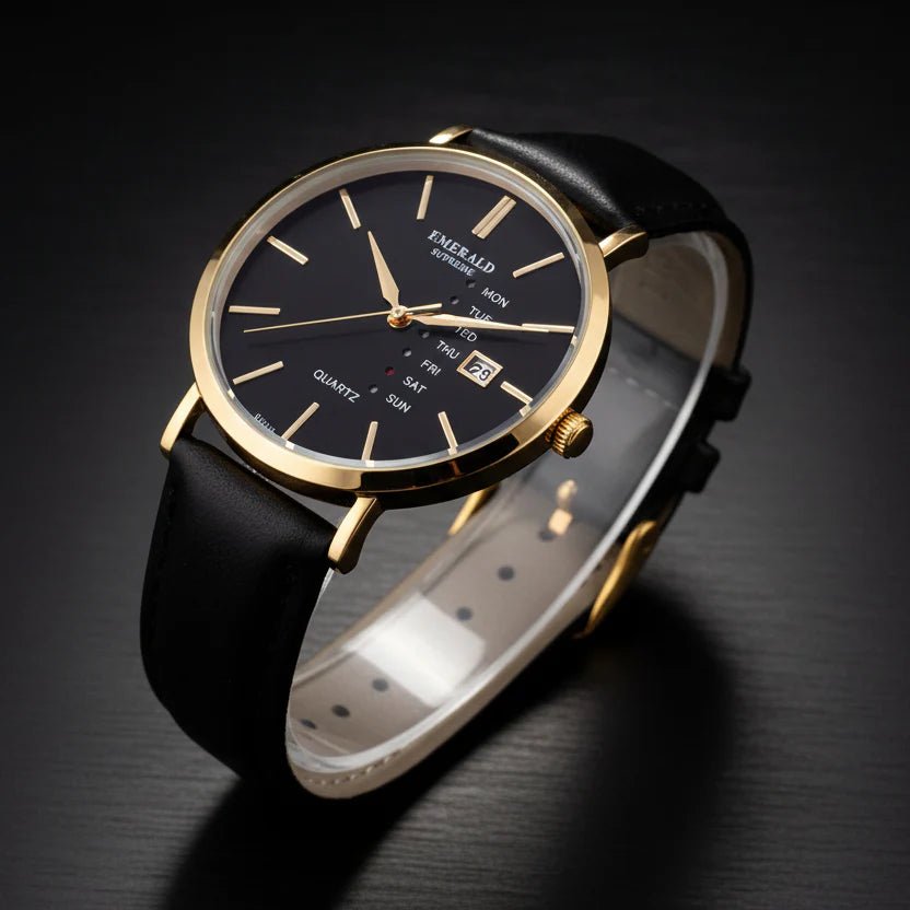 Premium black and gold GAMMA WATCH