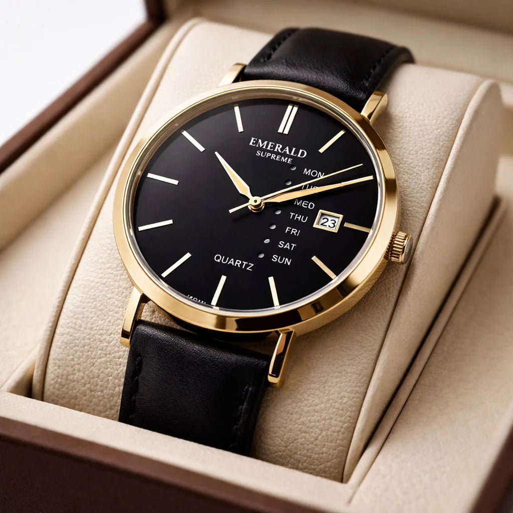 Premium black and gold GAMMA WATCH