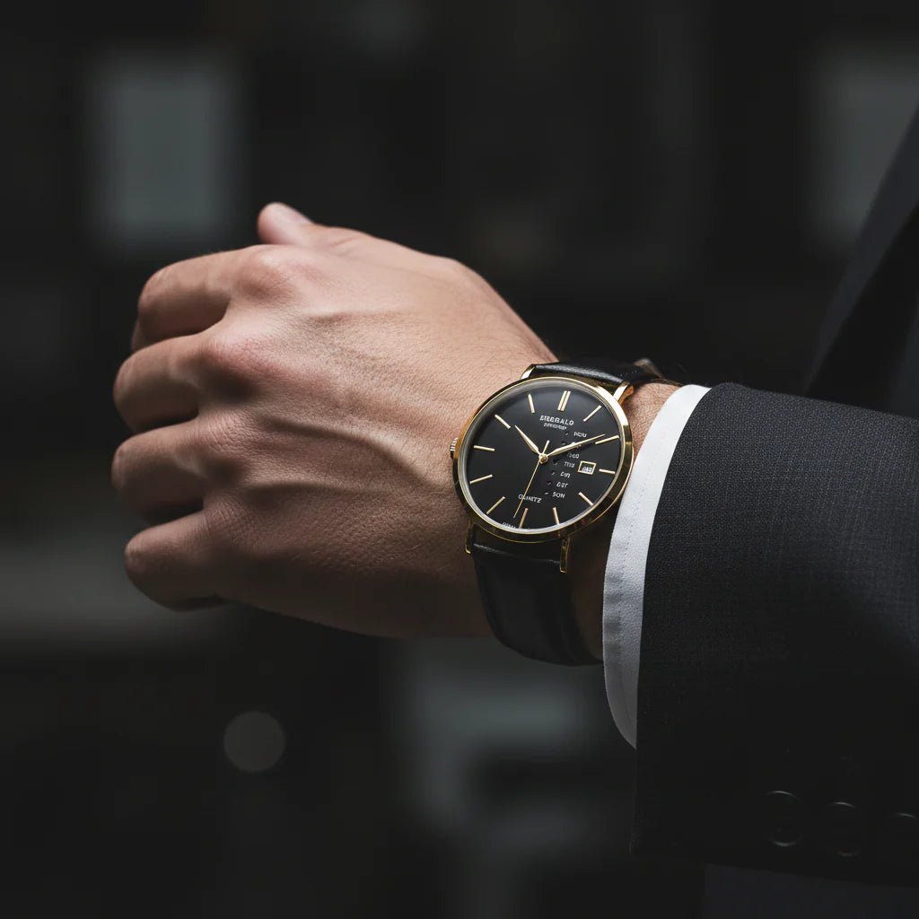 Premium black and gold GAMMA WATCH