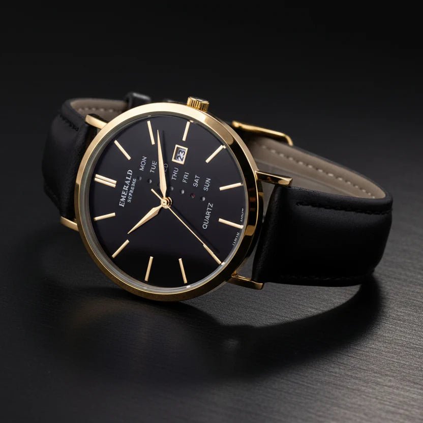 Premium black and gold GAMMA WATCH