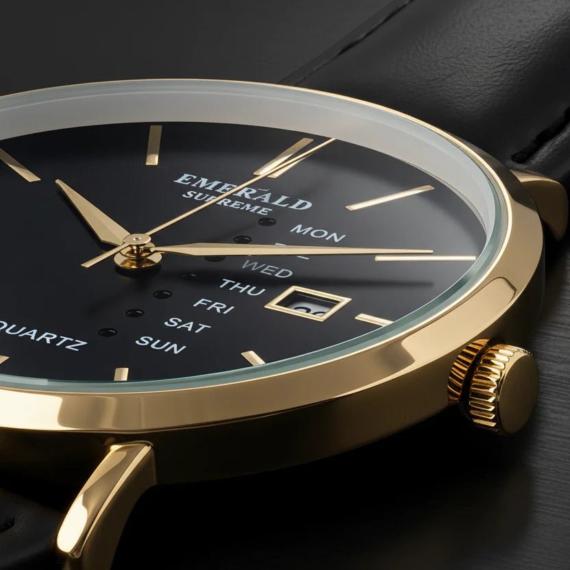 Premium black and gold GAMMA WATCH