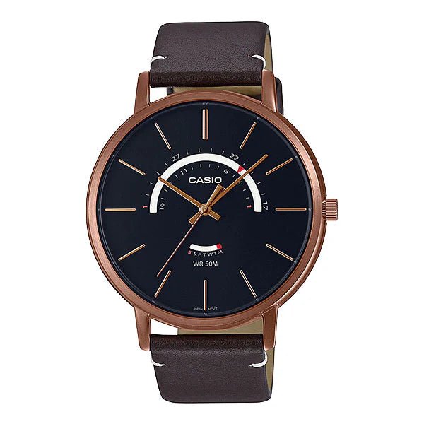 Casio Analog Black Dial Men's Watch.