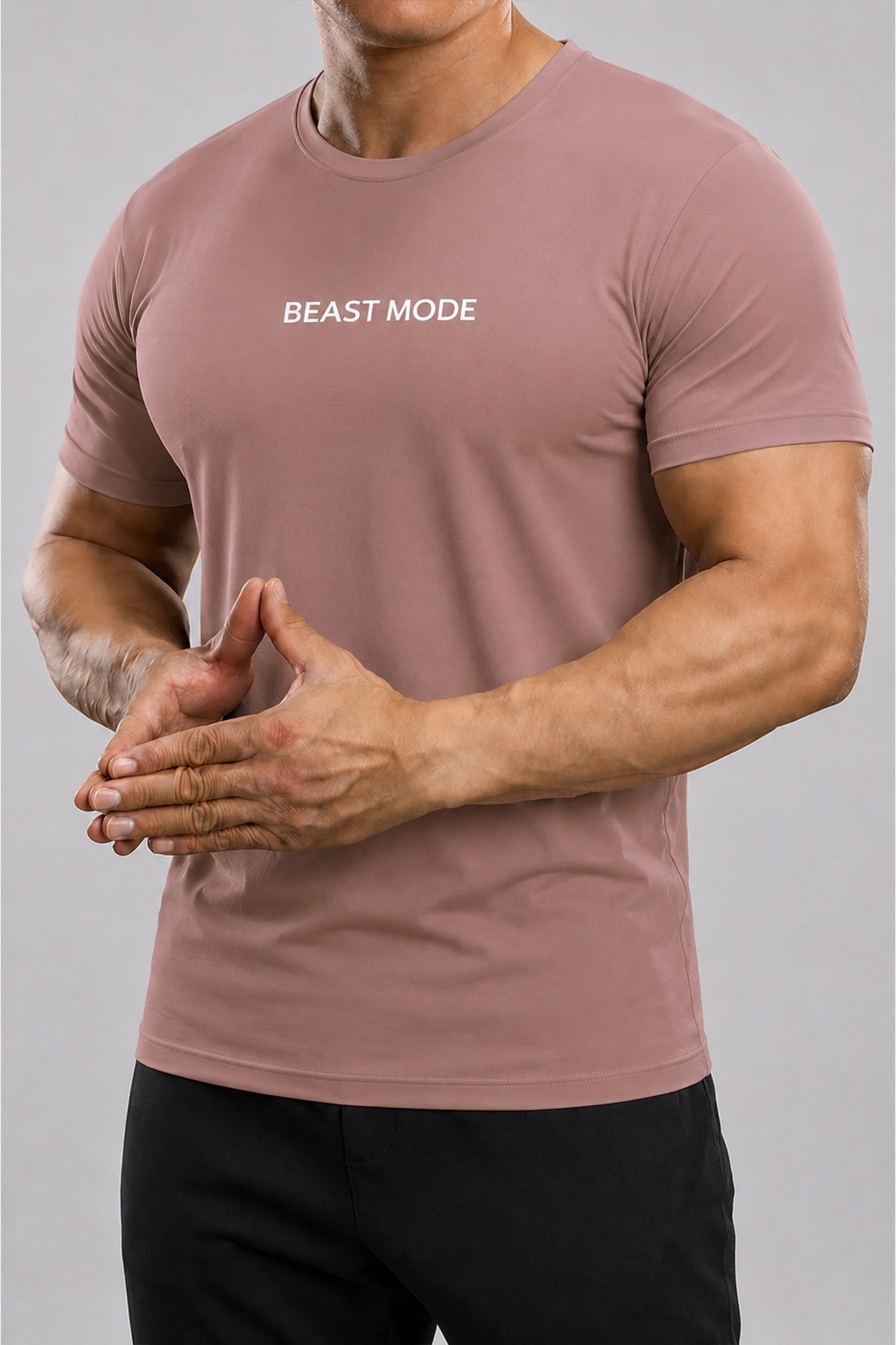 Previous Next  Skip to product information PreviousNext 30% off Turbo Gym Apparel Beast Mode Dry-Fit Tee