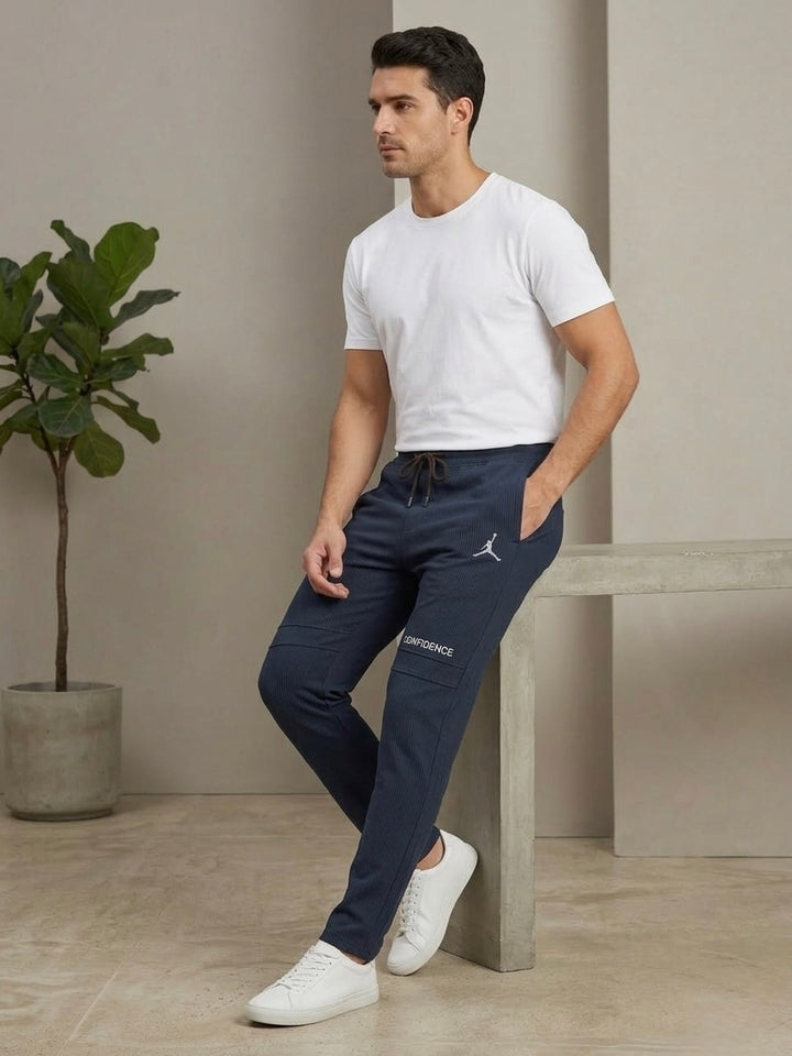 Button & Threads Men's Jordon Jacquard Trousers